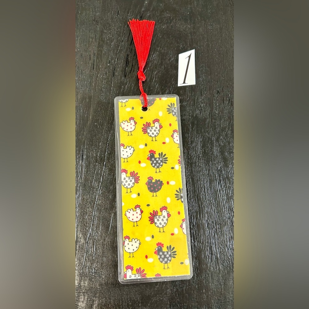 Handmade- $11 each! Floral and Animal Art Bookmarks Set